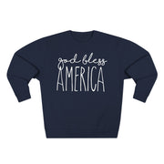 L1fe & Ranch -  "God Bless America" Women's Crewneck Sweatshirt