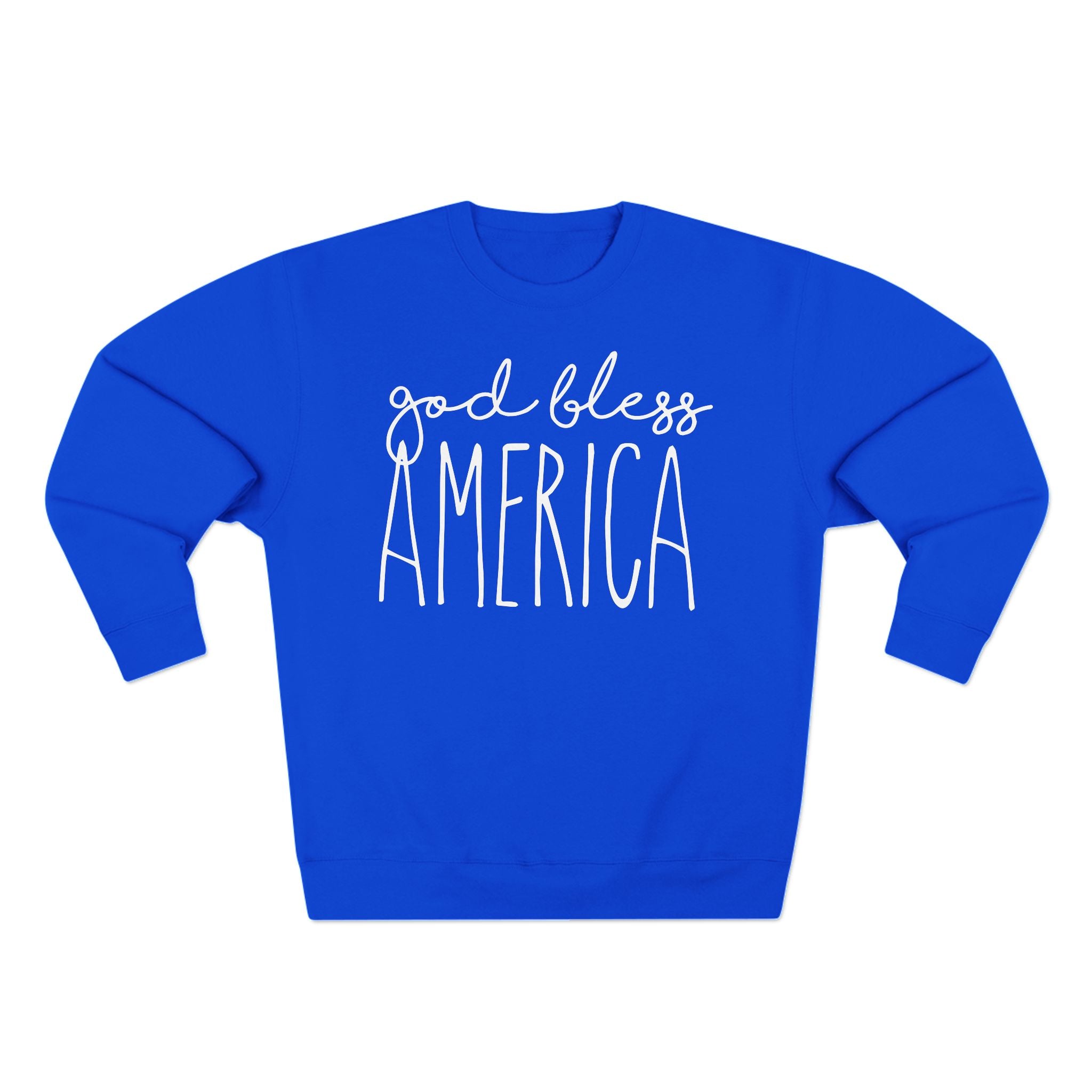 L1fe & Ranch -  "God Bless America" Women's Crewneck Sweatshirt