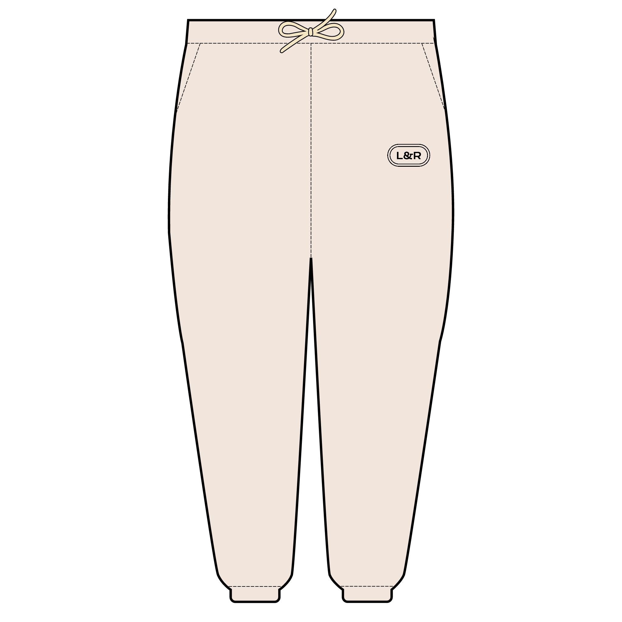 L1fe & Ranch - Women's Lightweight Fleece Sweatpants