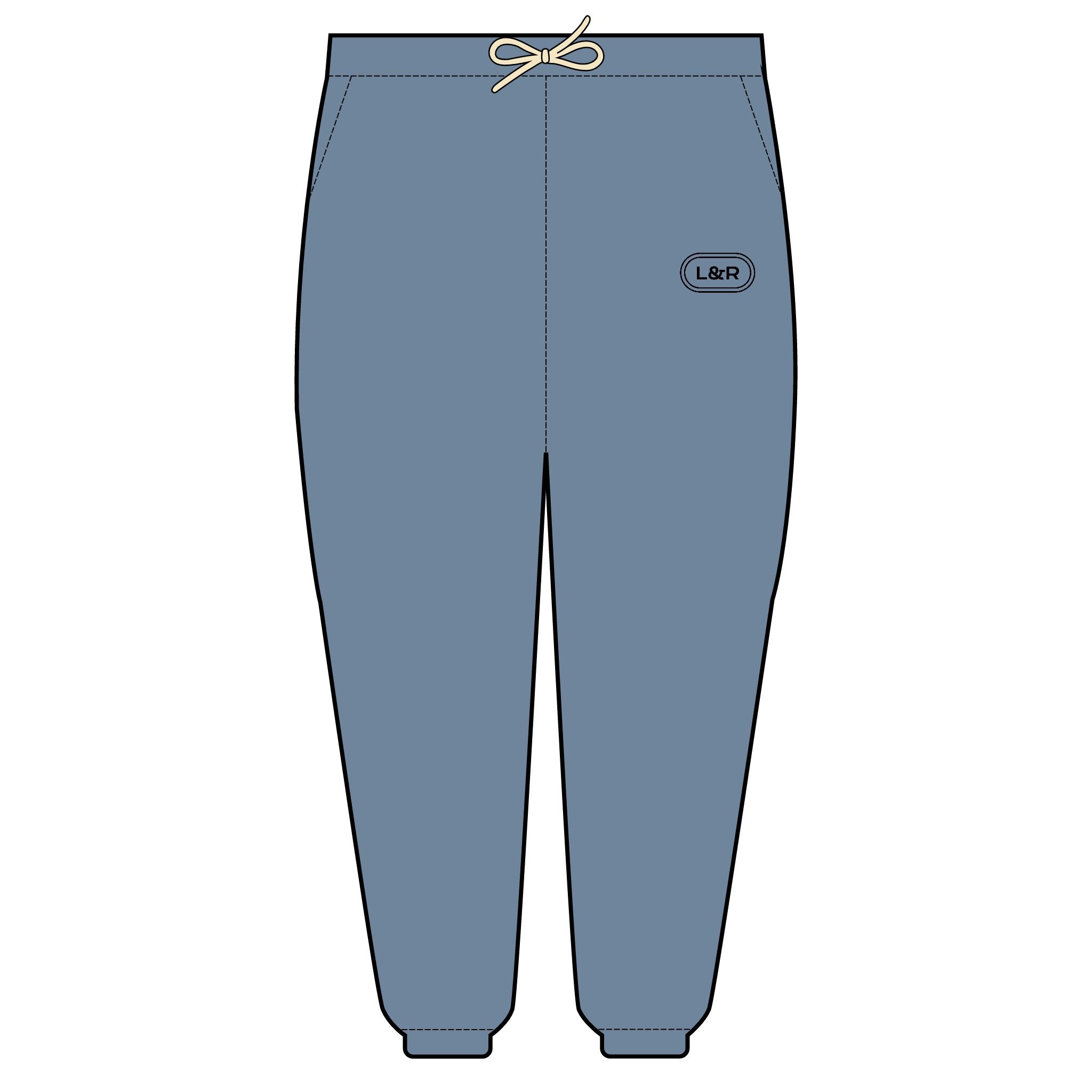 L1fe & Ranch - Women's Lightweight Fleece Sweatpants