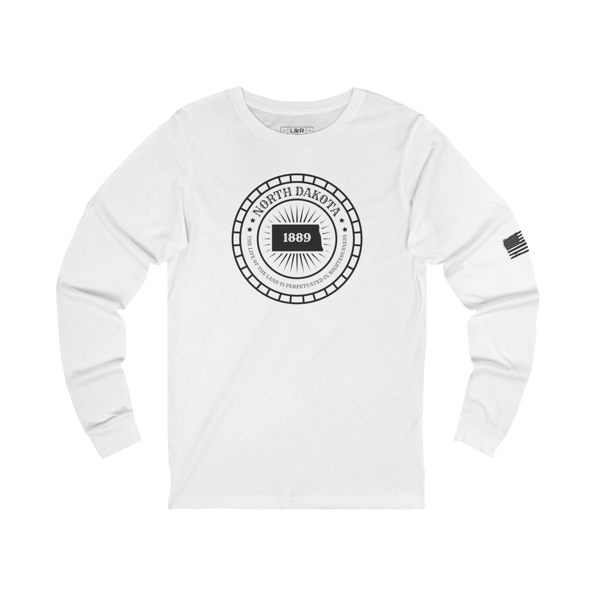 L1fe & Ranch - "North Dakota" Unisex Long Sleeve Tee