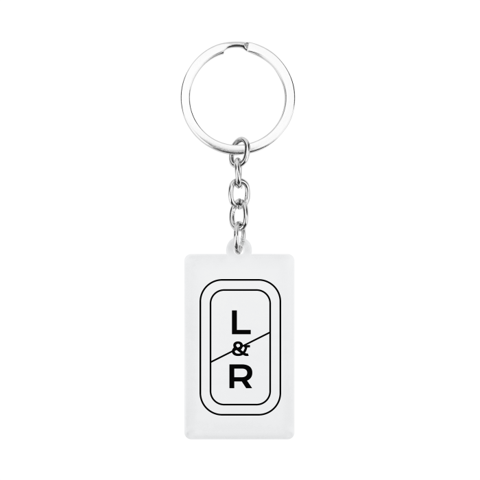 L1fe & Ranch - Die-Cut Keychain