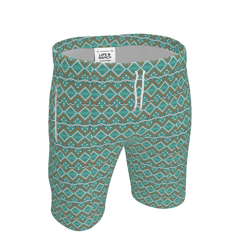 L1fe & Ranch - "Native Charm" - Mens Sweat Shorts