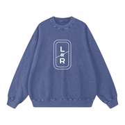 L1fe & Ranch - L&R Original Barnwear - Acid Wash Oversize Sweatshirt - 360 GSM