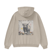 L1fe & Ranch - L&R Original Barnwear - Unisex High Neck Insulated FOG Solid Color Fleece Hoodie - 385 GSM