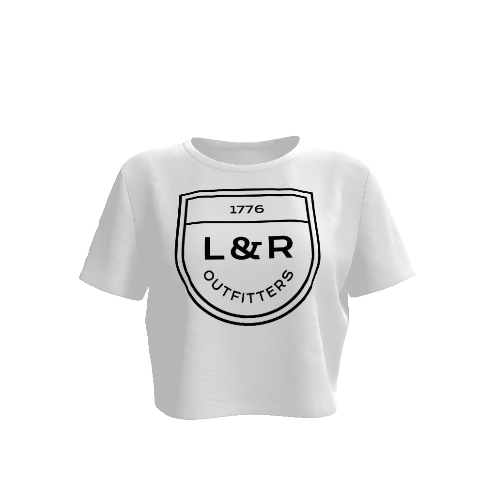 L1fe & Ranch - L&R Original Women's Cropped Tee