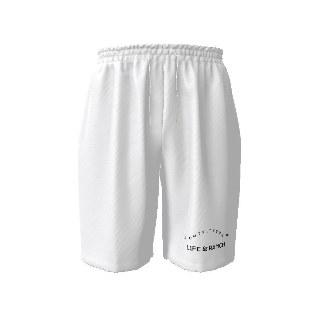 L1fe & Ranch - Men's Drawstring Beach Shorts